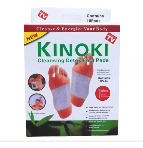 Miniatura 7 de Parches Detox Kinoki Para Pies Natural